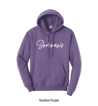 Unioto Shermans "Puff-Script" Pullover Hoodie