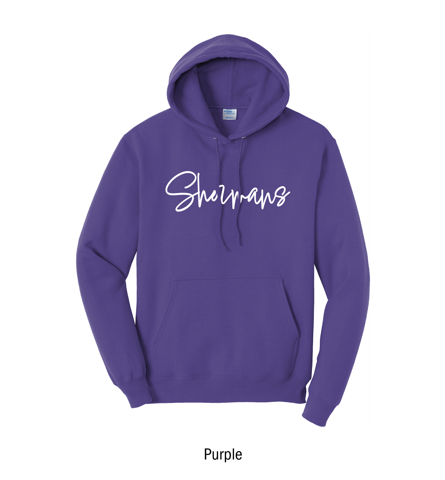 Unioto Shermans "Puff-Script" Pullover Hoodie