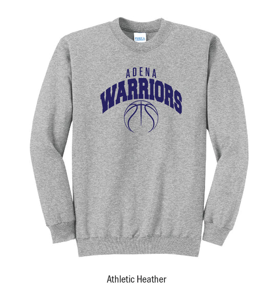 Adena Warriors Basketball Crewneck Sweatshirt