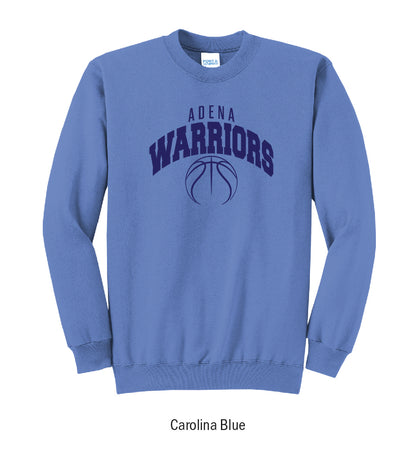 Adena Warriors Basketball Crewneck Sweatshirt