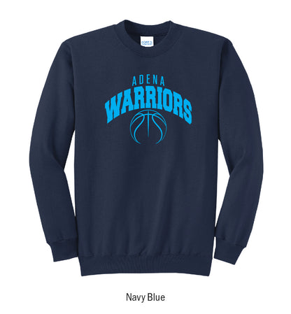 Adena Warriors Basketball Crewneck Sweatshirt