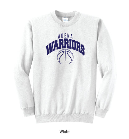 Adena Warriors Basketball Crewneck Sweatshirt