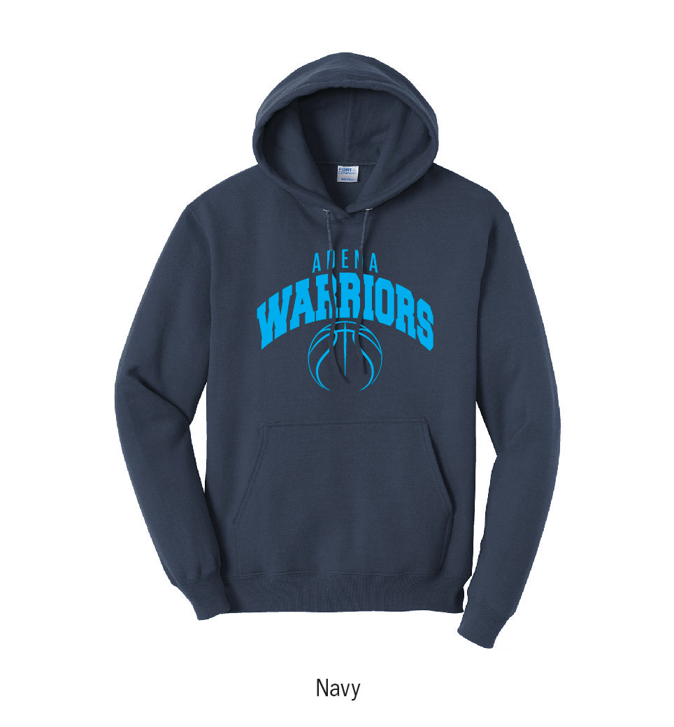 Adena Warriors Basketball Pullover Hoodie