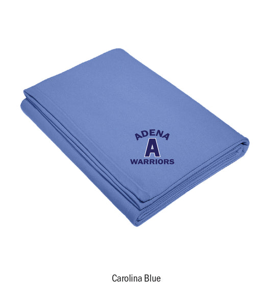 Adena Warriors Embroidered Fleece Sweatshirt Blanket