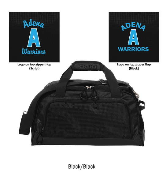 Adena Warriors Embroidered Small Breakaway Duffel Bag