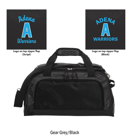 Adena Warriors Embroidered Small Breakaway Duffel Bag