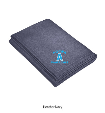 Adena Warriors Embroidered Fleece Sweatshirt Blanket