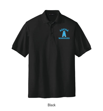 Adena Warriors Embroidered Cotton Polo