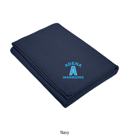 Adena Warriors Embroidered Fleece Sweatshirt Blanket