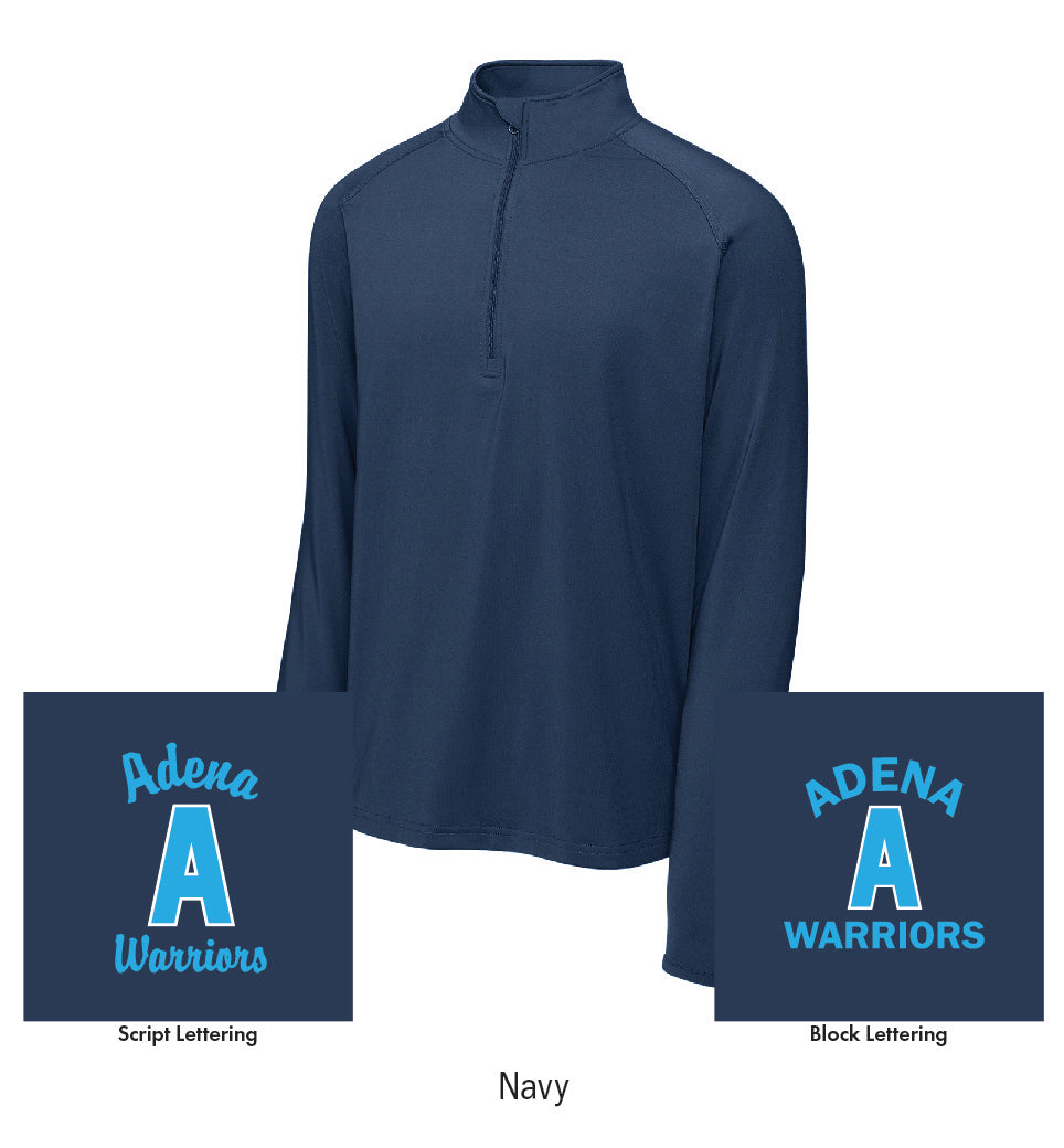 Adena Warriors Embroidered 1/4-Zip Performance Pullover