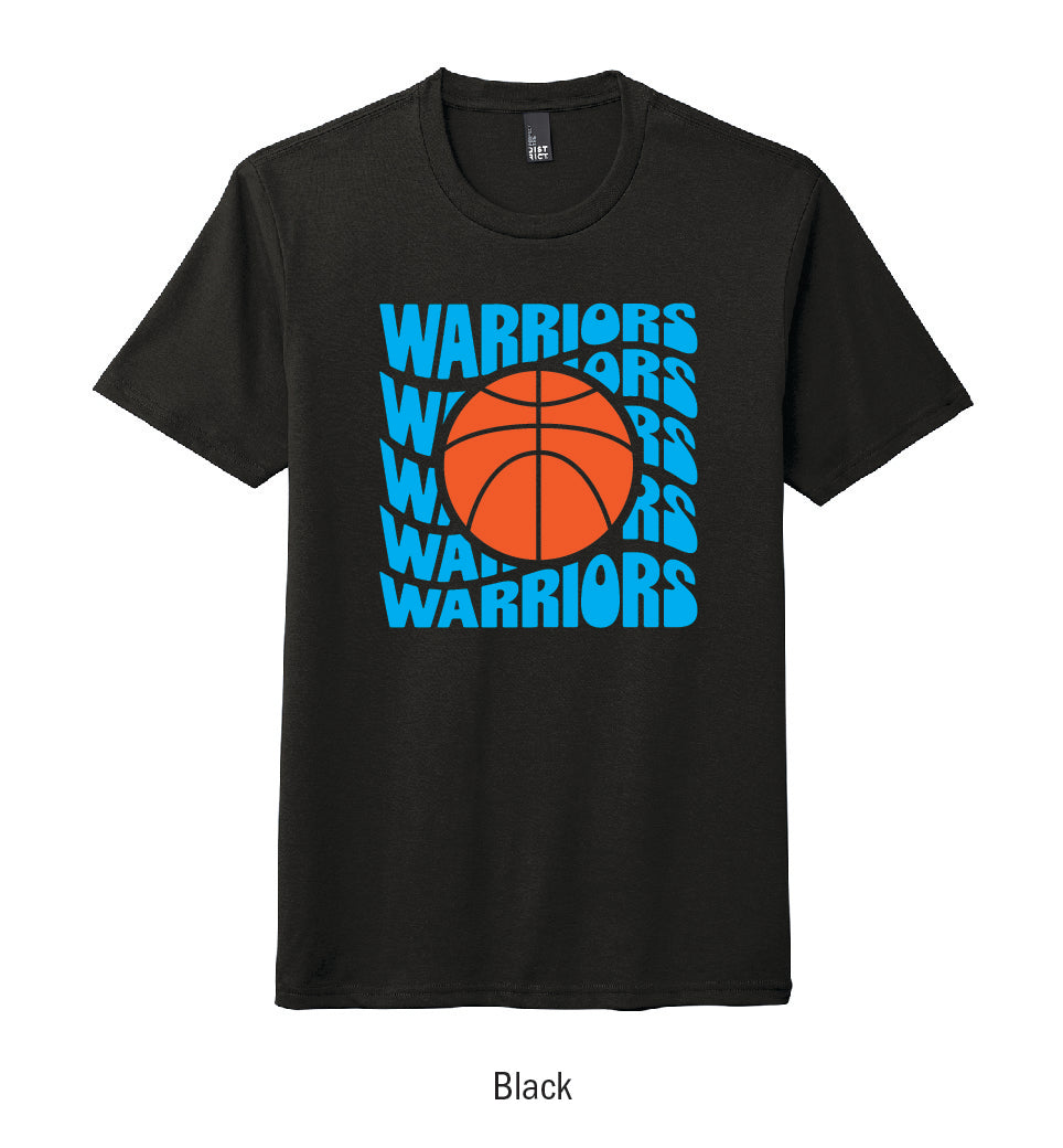 Adena Warriors Retro Basketball Tee Shirt