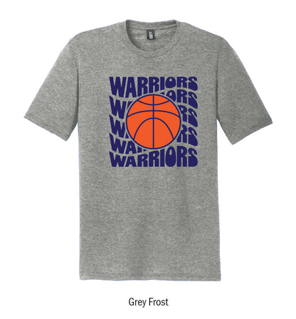 Adena Warriors Retro Basketball Tee Shirt