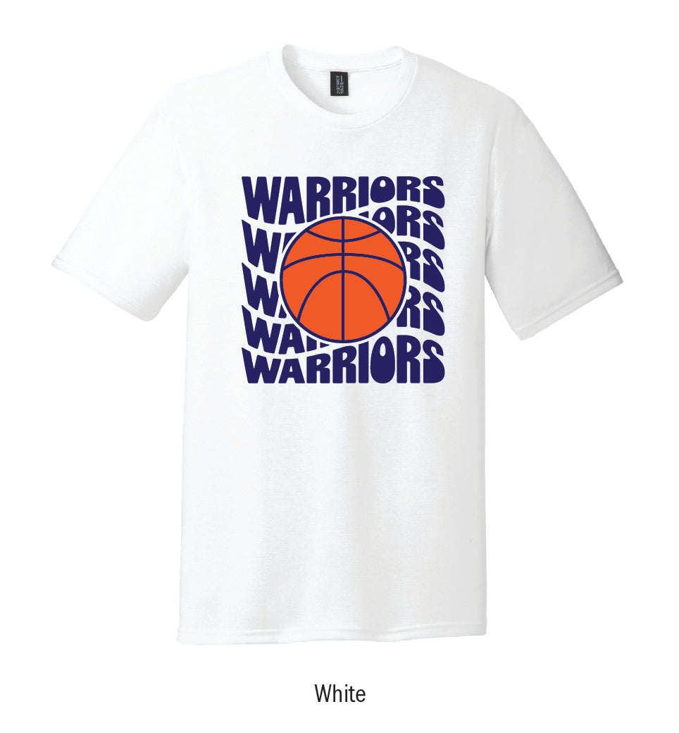 Adena Warriors Retro Basketball Tee Shirt