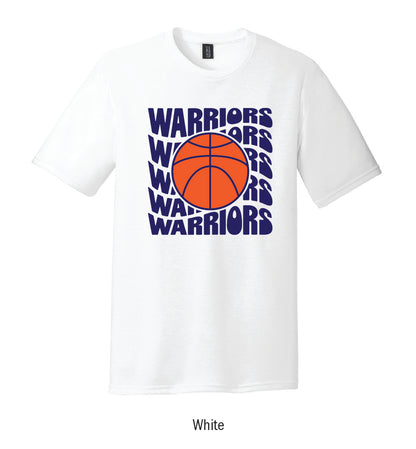 Adena Warriors Retro Basketball Tee Shirt