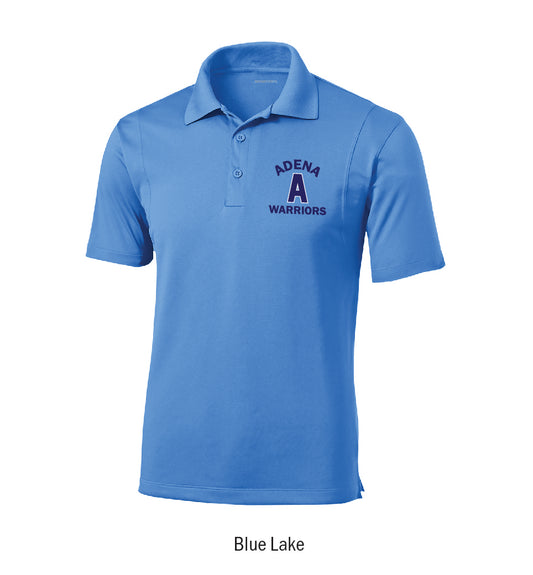 Adena Warriors Embroidered Performance Polo