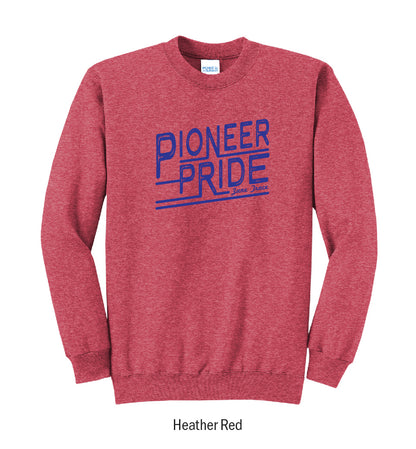 Zane Trace Pioneers "Pride Stamp" Crewneck Sweatshirt