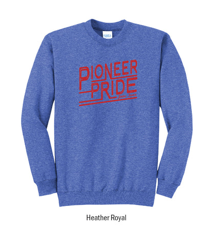 Zane Trace Pioneers "Pride Stamp" Crewneck Sweatshirt