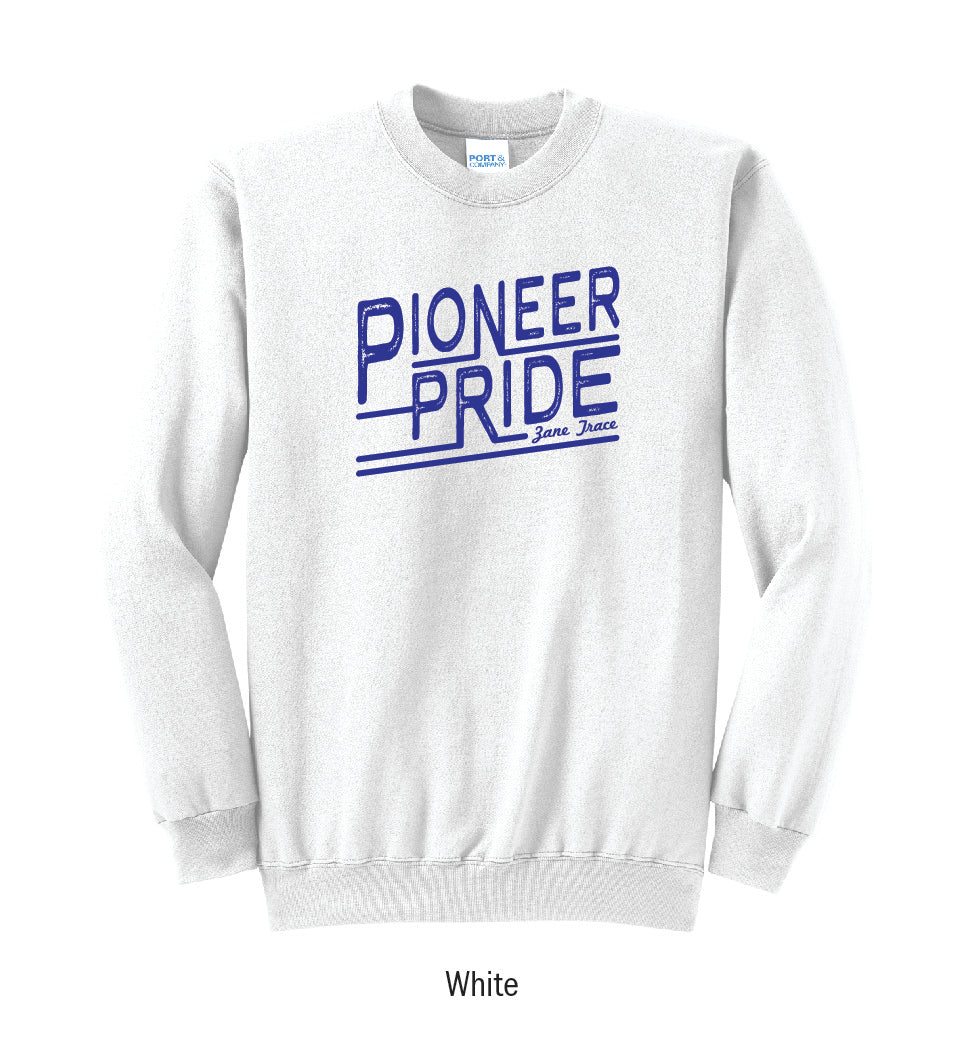 Zane Trace Pioneers "Pride Stamp" Crewneck Sweatshirt