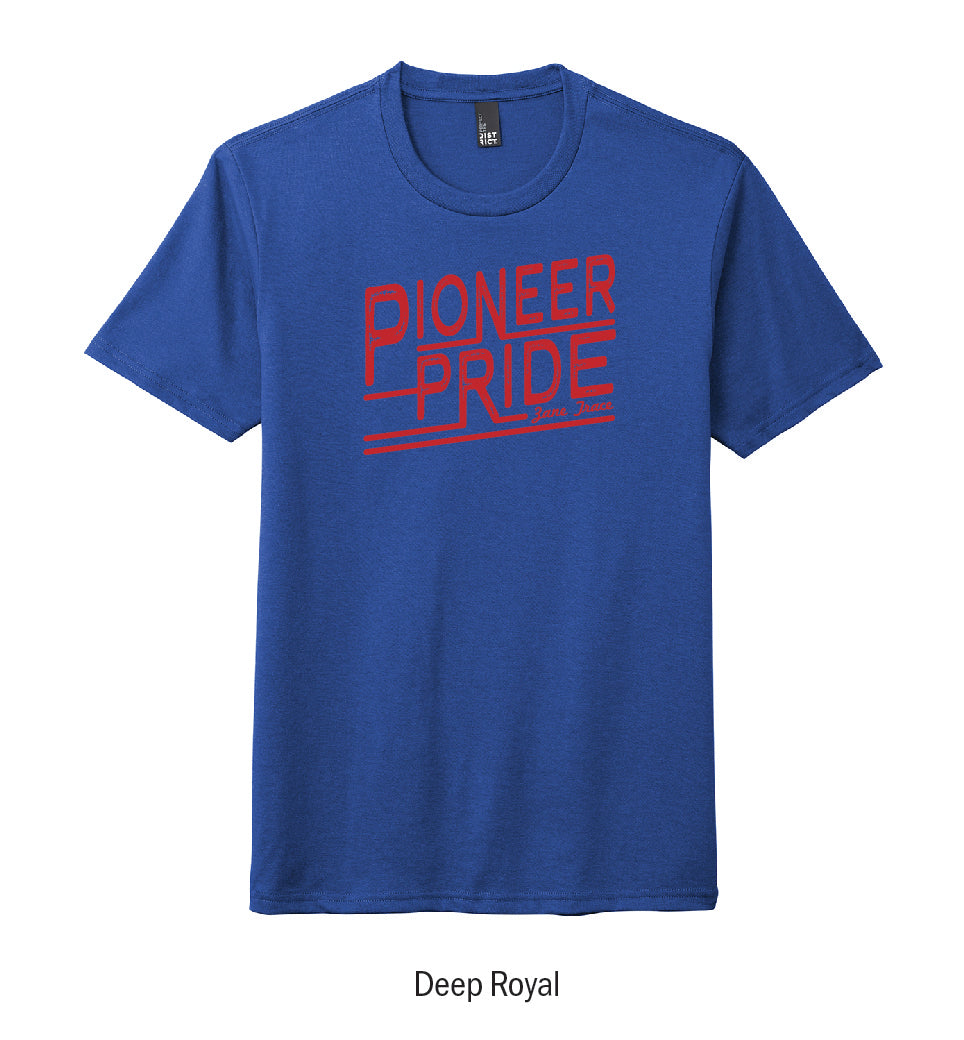 Zane Trace Pioneers "Pride Stamp" Tee Shirt